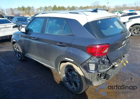 2021 Hyundai Venue Denim from USA, damaged, VIN KMHRC8A37MU085337